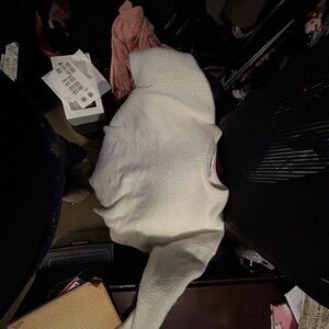 Torrid Elegant Cream Turtleneck Sweater